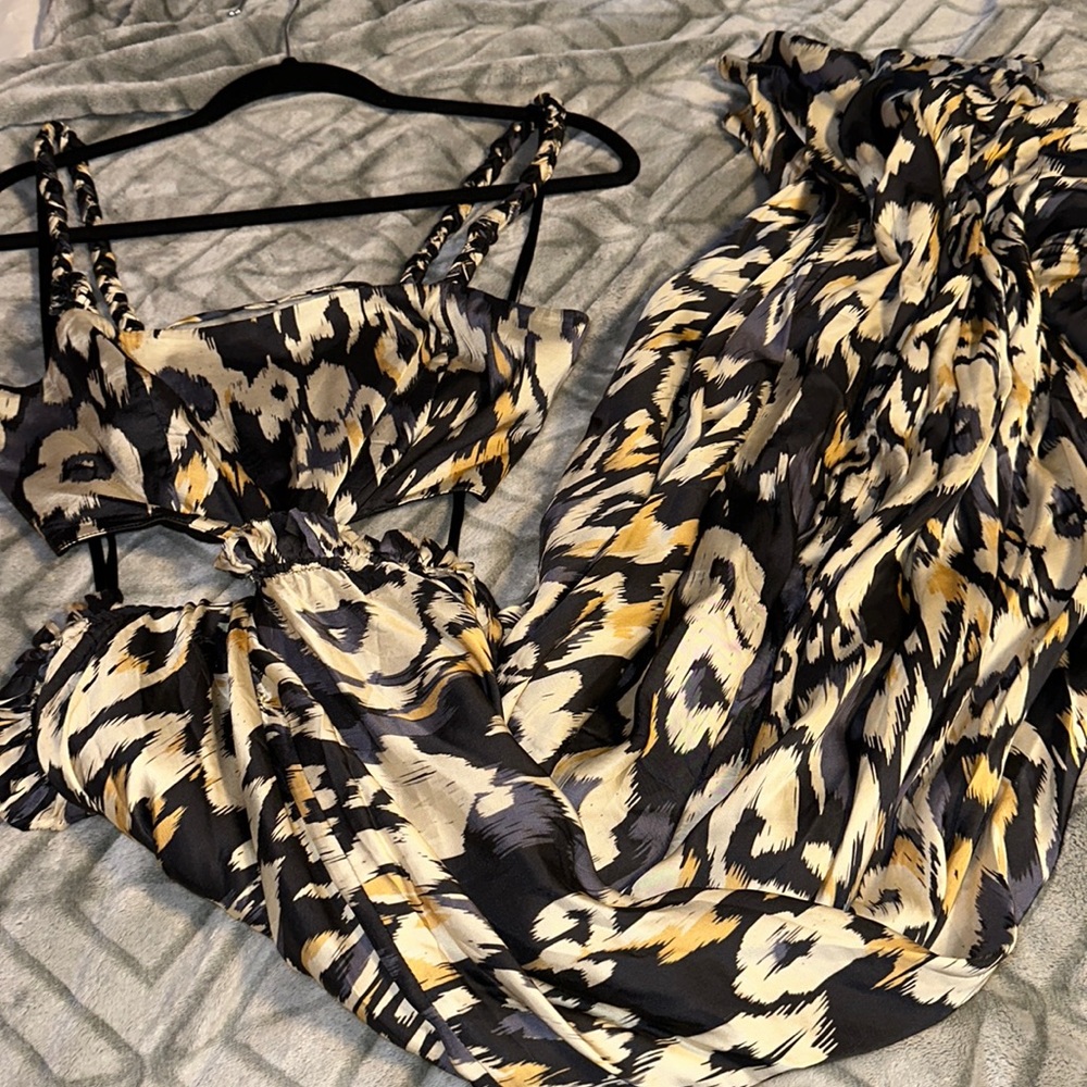 Boutique Maxi Dress with cut outs
